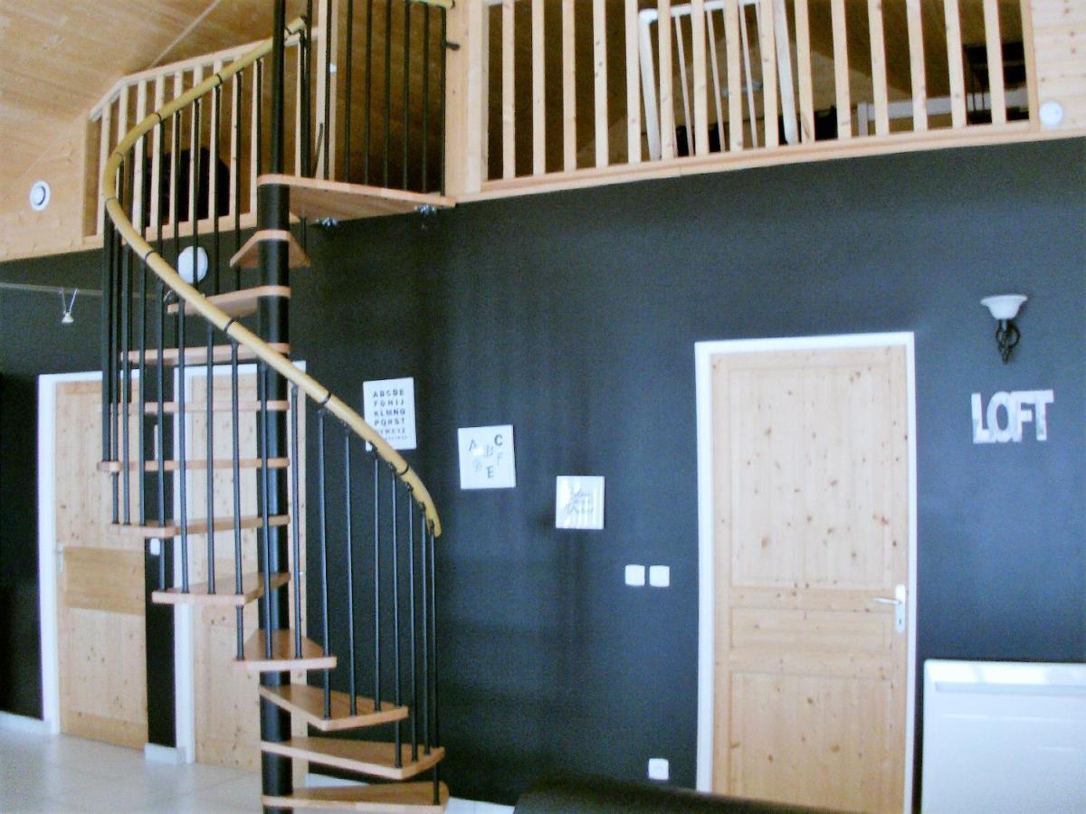 Chalet De Charme Le Contemporain Ney Bagian luar foto