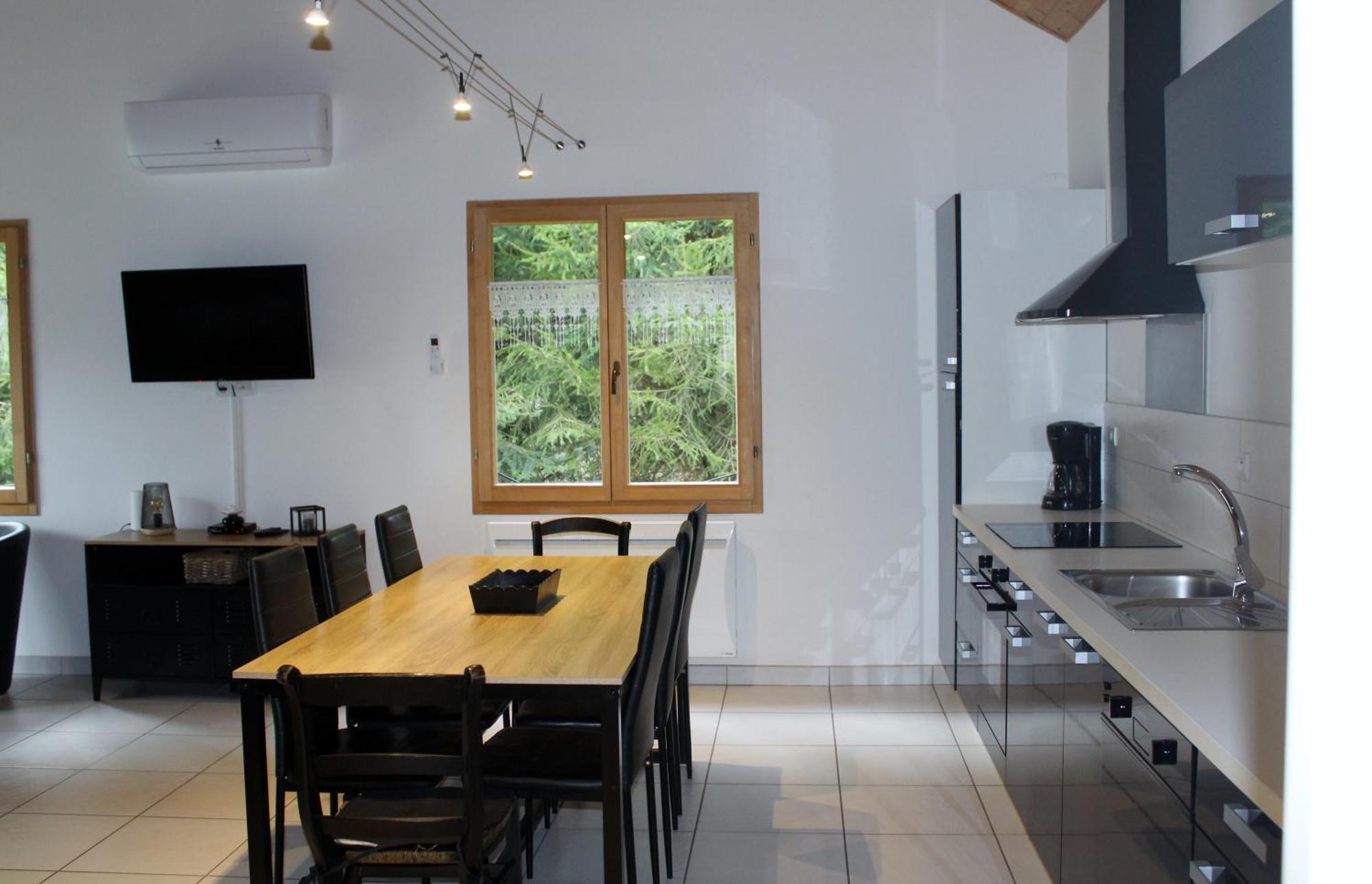 Chalet De Charme Le Contemporain Ney Bagian luar foto
