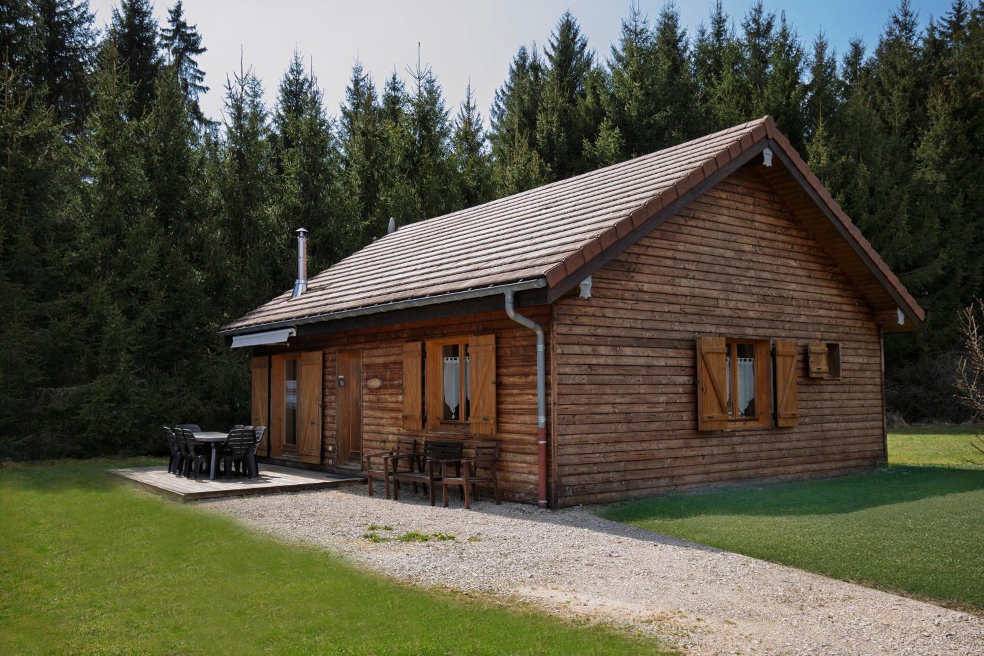 Chalet De Charme Le Contemporain Ney Bagian luar foto