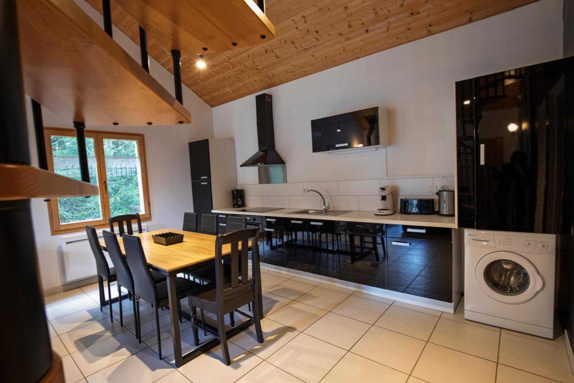 Chalet De Charme Le Contemporain Ney Bagian luar foto