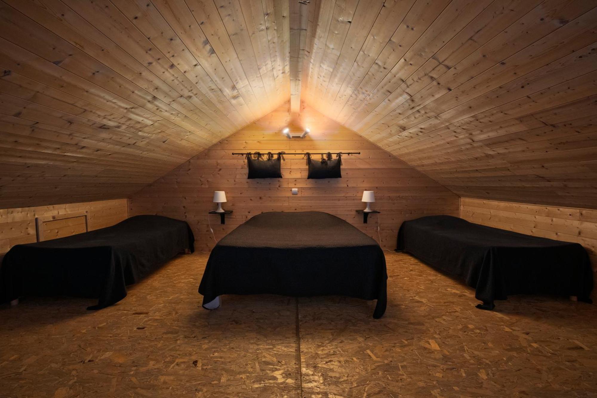Chalet De Charme Le Contemporain Ney Bagian luar foto